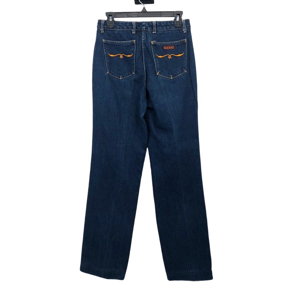 Vintage Bon Jour Jeans Juniors 11/12 Used Hemmed - Picture 2 of 16